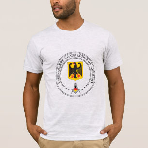 ドイツのフリーメーソンロッジ Tシャツ