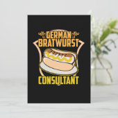 ドイツのブラトワーストコンサルタントオクトーバーフェストバイアギフト 招待状 (スタンド正面)