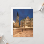 ドイツのブレーメン カード (正面/裏面インサイチュ)