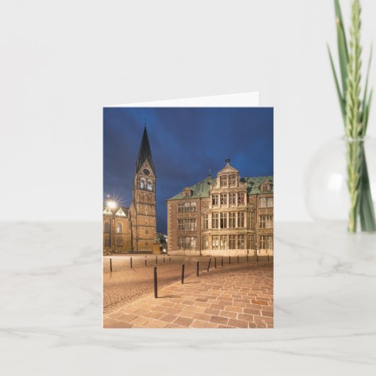 ドイツのブレーメン カード (正面)