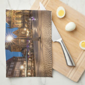 ドイツのブレーメン キッチンタオル (四つ折り)