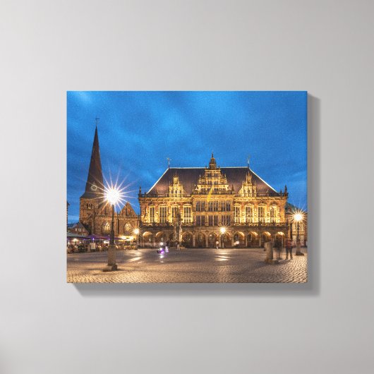 ドイツのブレーメン キャンバスプリント (正面)