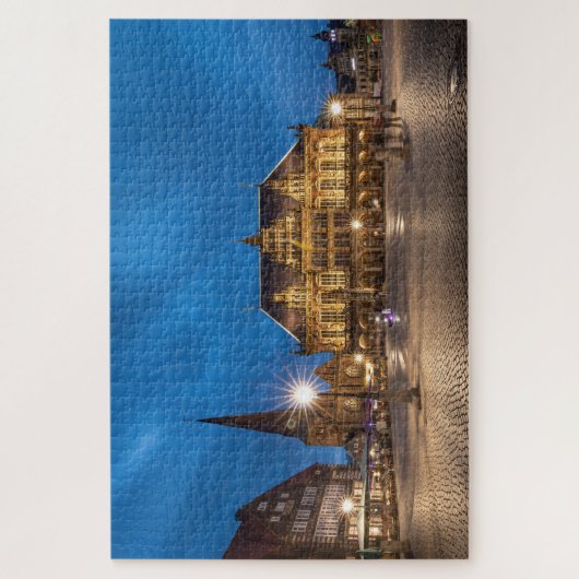 ドイツのブレーメン ジグソーパズル (縦)