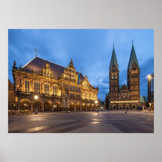 ドイツのブレーメン ポスター (正面)