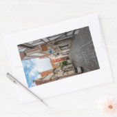 ドイツのブレーメン 長方形シール (封筒)