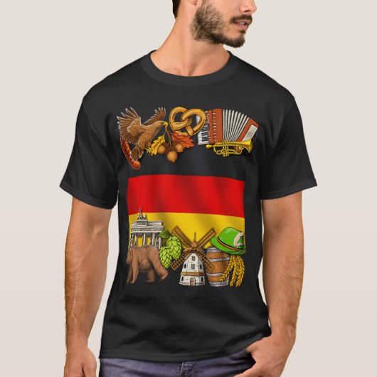 ドイツのプライド Tシャツ (正面)