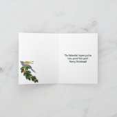 ドイツのベルニッケル・フラヘ・ウェイハナッチンクリスマス シーズンカード (内部)