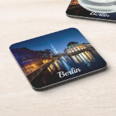 ドイツのベルリンにあるテレビ塔と博物館の島 コースター (左側)