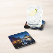 ドイツのベルリンにあるテレビ塔と博物館の島 コースター (右側)