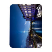 ドイツのベルリンにあるテレビ塔と博物館の島 マグネット (縦)