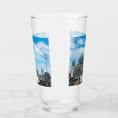 ドイツのベルリンにあるベルリンの大聖堂とテレビ塔 タンブラーグラス (左)