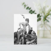 ドイツのベルリンにある海王星の噴水 ポストカード (スタンド正面)