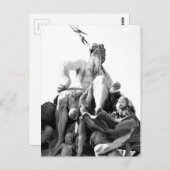 ドイツのベルリンにある海王星の噴水 ポストカード (正面/裏面)