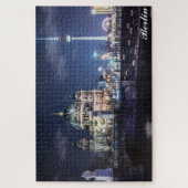 ドイツのベルリンにあるTVタワーとベルリン大聖堂 ジグソーパズル (縦)