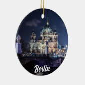 ドイツのベルリンにあるTVタワーとベルリン大聖堂 セラミックオーナメント (右)