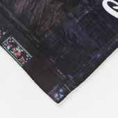 ドイツのベルリンにあるTVタワーとベルリン大聖堂 フリースブランケット (角)