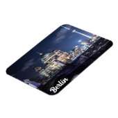 ドイツのベルリンにあるTVタワーとベルリン大聖堂 マグネット (左側)