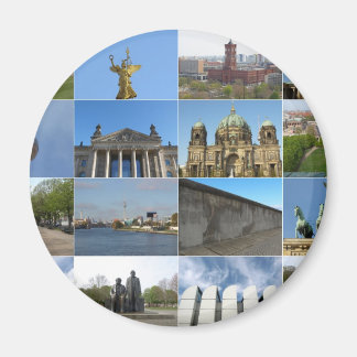 ドイツのベルリンの街の表示 マグネット