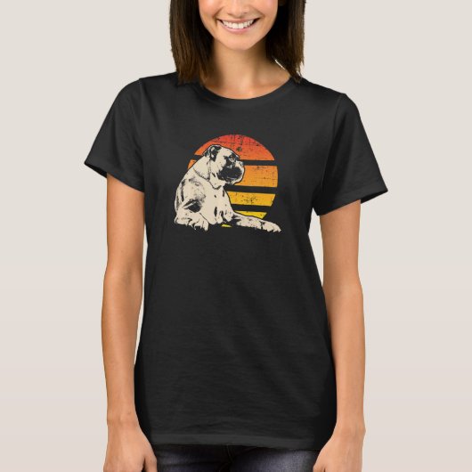 ドイツのボクサー犬の種類24 Tシャツ (正面)
