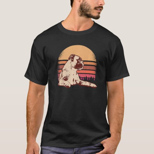 ドイツのボクサー犬の種類41 Tシャツ (正面)