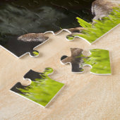 ドイツのポインタ・ドッグ。 ジグソーパズル (側面)