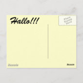 ドイツのポストカード ポストカード (裏面)