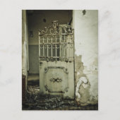 ドイツのマイエンの古い錆びたドア ポストカード (正面)