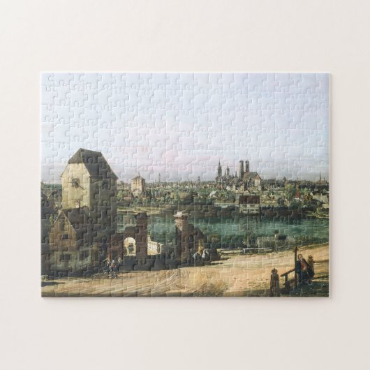 ドイツのミュンヘンの見解B. Bellotto ジグソーパズル (横)
