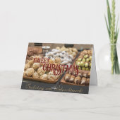 ドイツのメリークリスマス招待市場 カード (裏面)