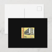 ドイツのモダニズムデザイン、アーキテクチャ – Desu DDR ポストカード (正面/裏面)