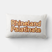 ドイツのラインラント・プファルツ ランバークッション (裏面)