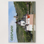 ドイツのライン川のPfalzgrafenstein城3 ジグソーパズル (縦)