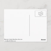 ドイツのライン川、Rheinstein Castle ポストカード (裏面)