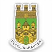 ドイツのレクリングハウゼンの紋章 シール (正面)