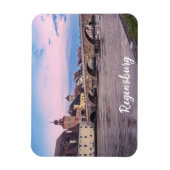 ドイツのレーゲンスブルクにある歴史的な旧市街 マグネット (縦)