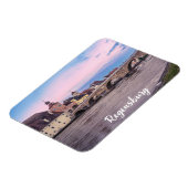 ドイツのレーゲンスブルクにある歴史的な旧市街 マグネット (左側)