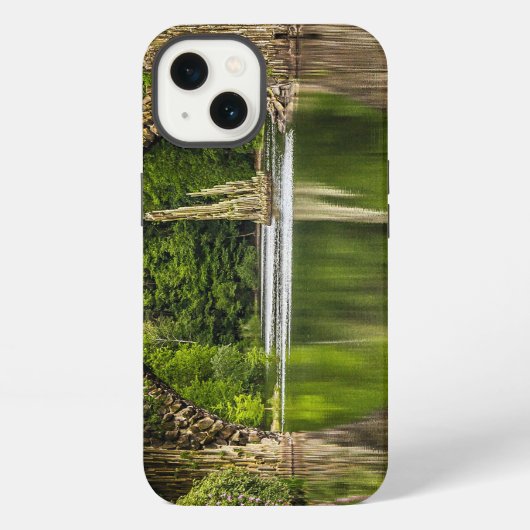 ドイツのロマンス橋 iPhoneケース (裏面)