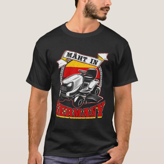 ドイツのローストラクタ芝刈り1 Tシャツ (正面)