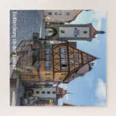 ドイツのローテンブルク州のプルンレイン ジグソーパズル (横)