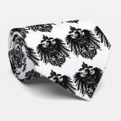 ドイツのワシのタイ ネクタイ (ロール)