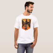 ドイツのワシの頂上 Tシャツ (正面フル)