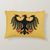 ドイツのワシ アクセントクッション (裏面)