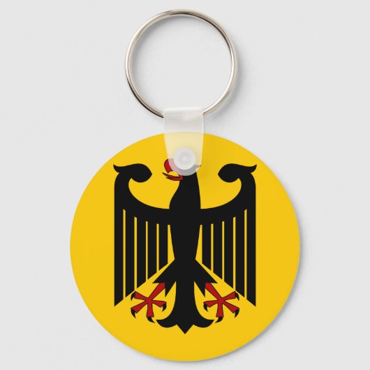 ドイツのワシ キーホルダー (正面)