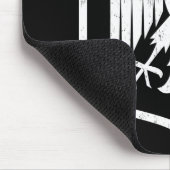 ドイツのワシ-ドイツの紋章付き外衣 マウスパッド (コーナー)