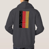 ドイツのワシ パーカ (裏面)