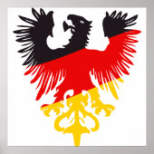 ドイツのワシ ポスター (正面)