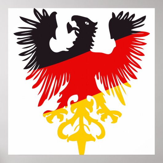 ドイツのワシ ポスター (正面)