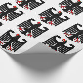 ドイツのワシ ラッピングペーパー (角)