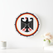 ドイツのワシ ラージ壁時計 (ホーム)