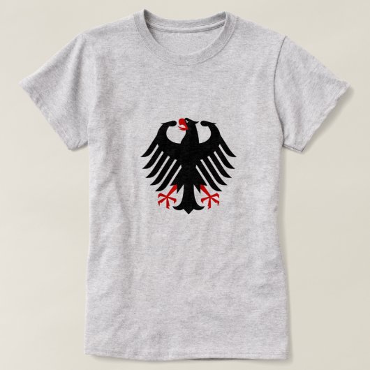 ドイツのワシ Tシャツ (デザイン正面)